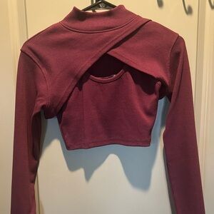Nasty Gal Two Piece Top